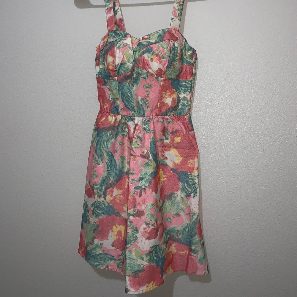 Women’s flowery dress